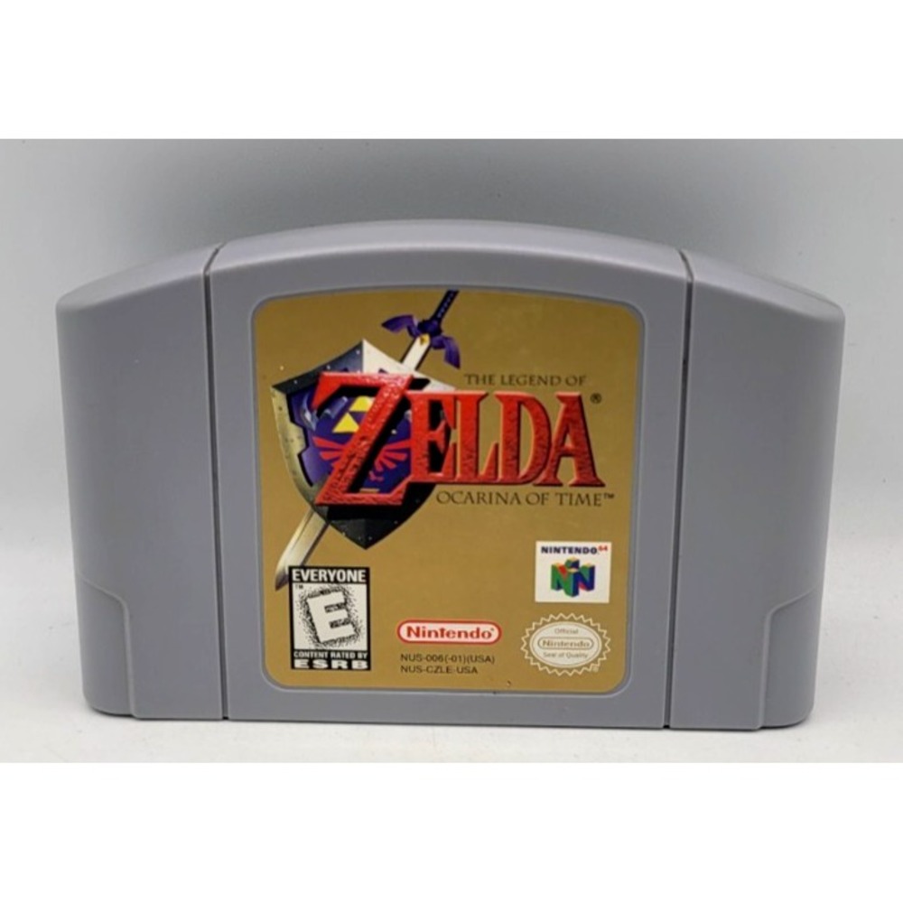 Legend of Zelda Ocarina of Time N64 Nintendo 64 Extremely Clean! TESTED WORKING!